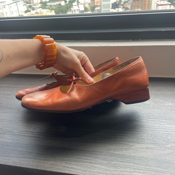 leather ballet flat - Picture 4 of 9